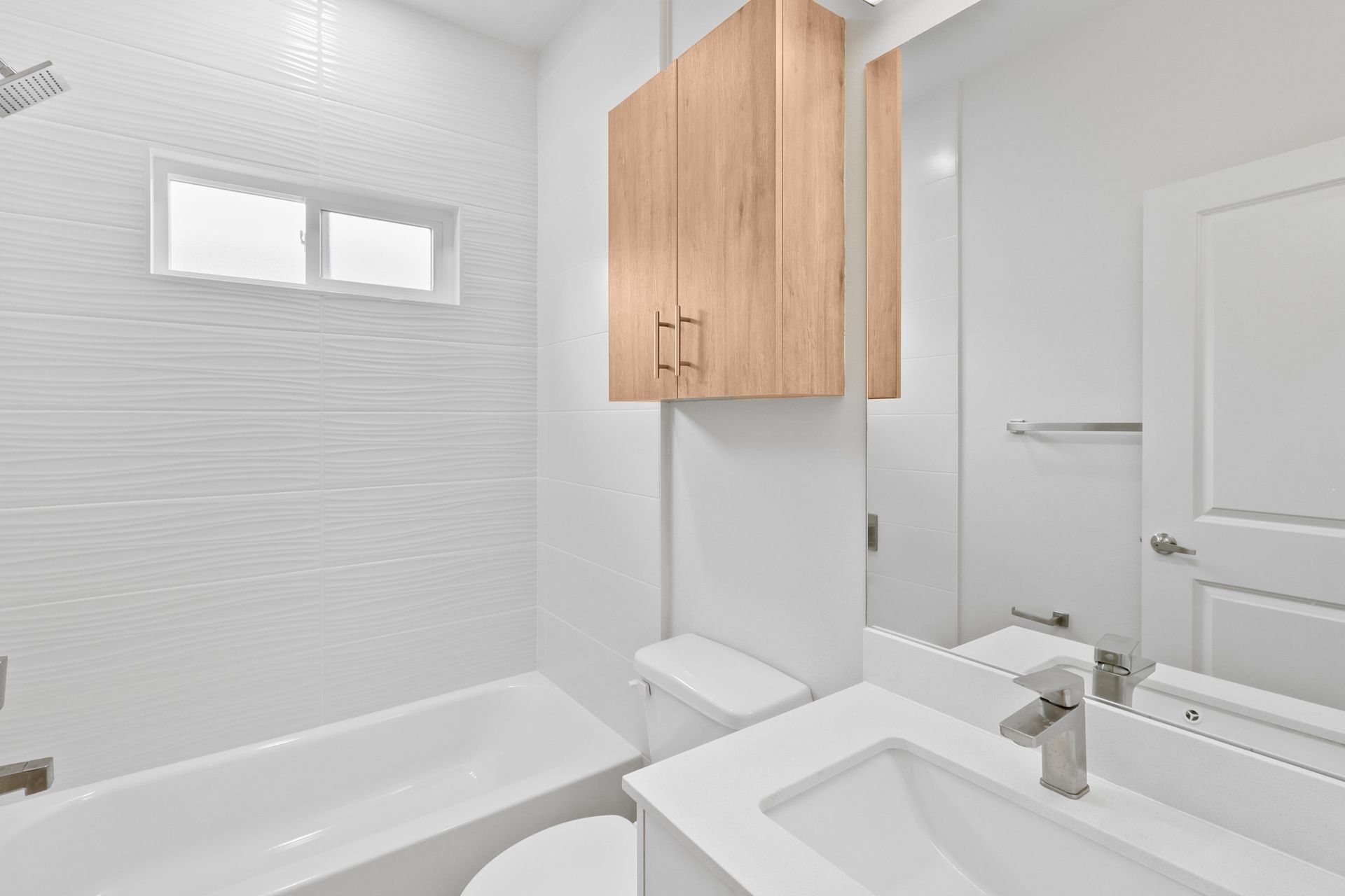 The Coves Modern Maple bathroom