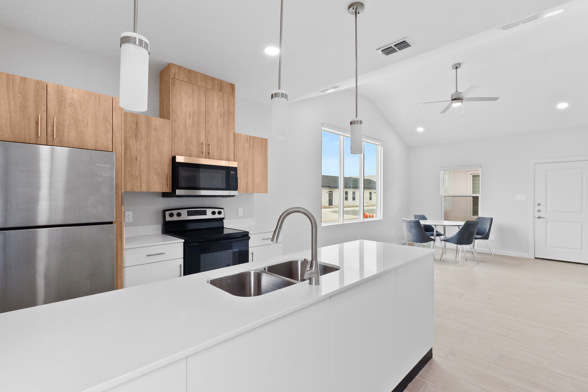 The Coves Modern Maple kitchen